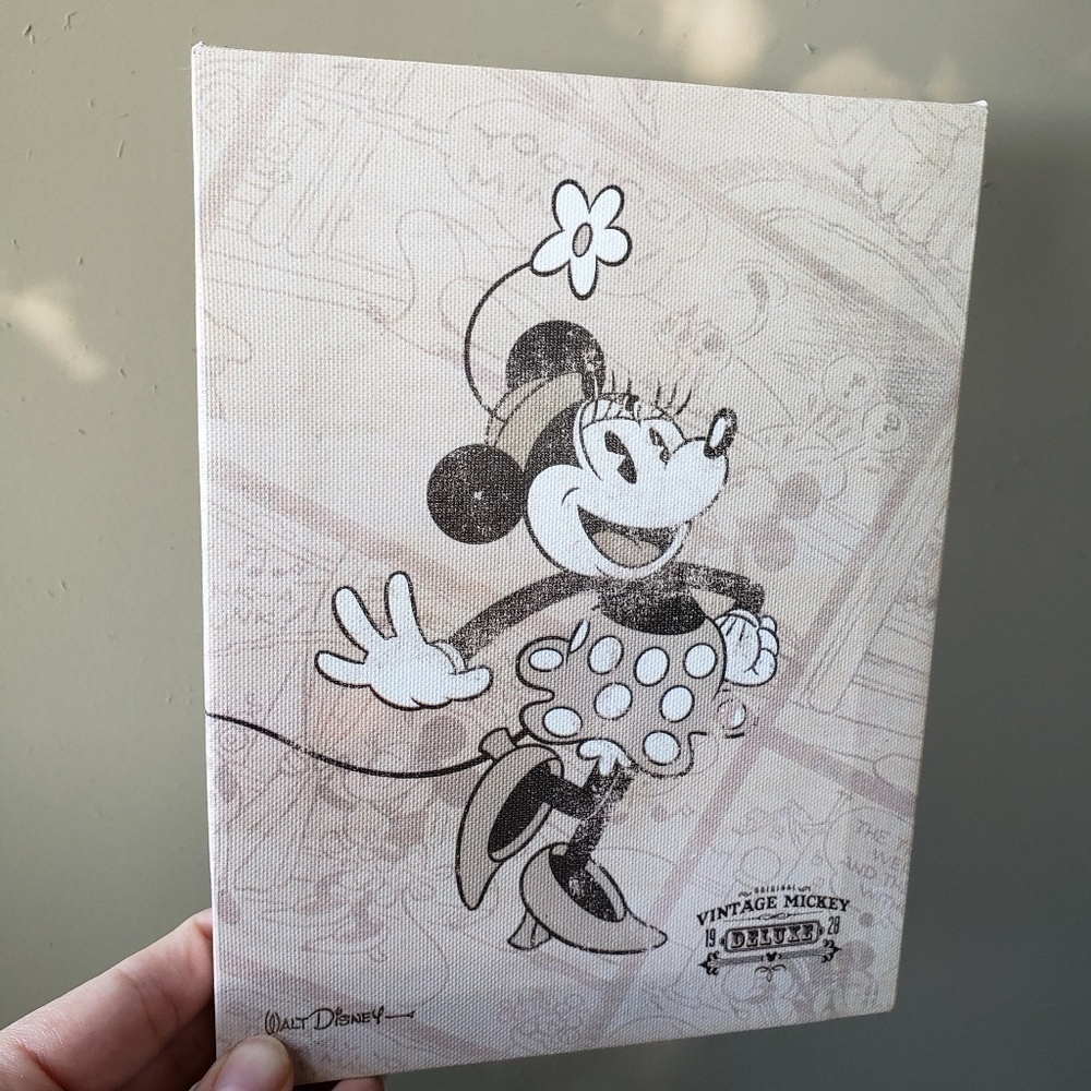 minnie deluxe mini canvas